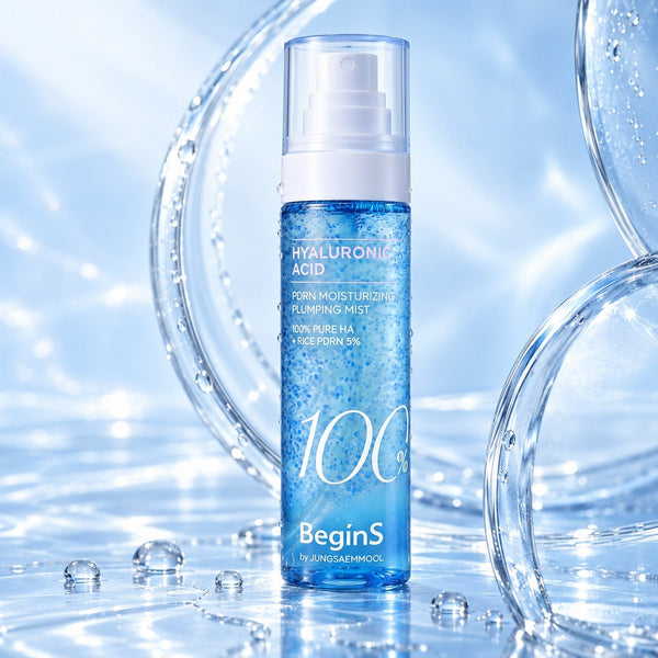 BeginS by JUNGSAEMMOOL Blue Hydrangea Hyaluronic Acid 100 PDRN Moisturizing Plumping Mist 100ml - SONEDAJUNGSAEMMOOL