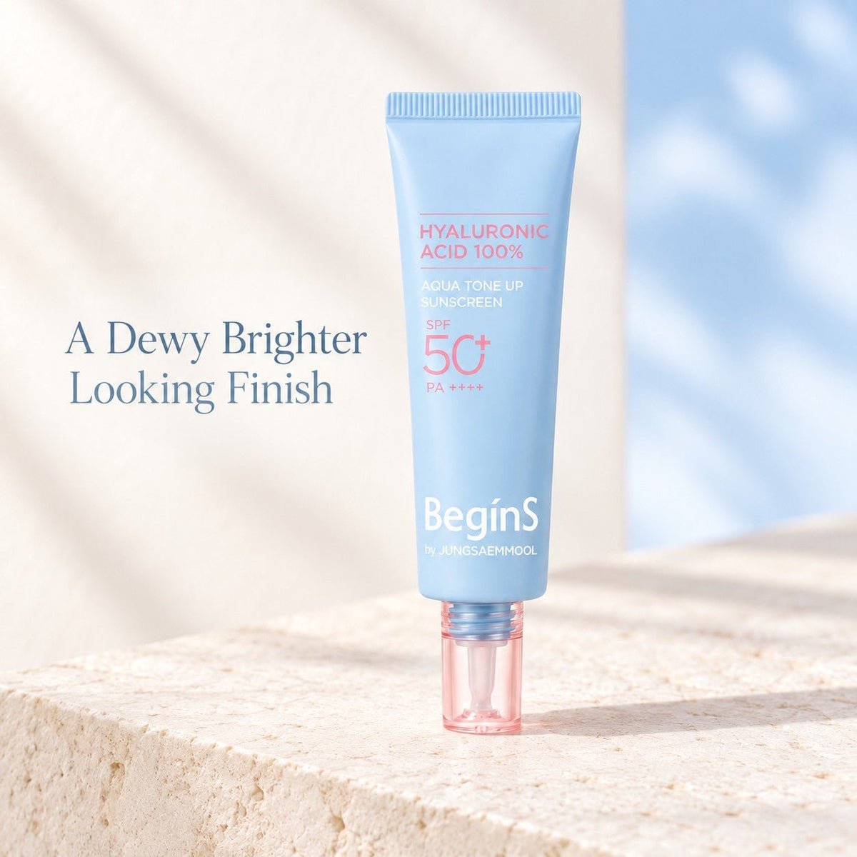 BeginS by JUNGSAEMMOOL Hyaluronic Acid 100% Aqua Tone Up Sunscreen 50ml