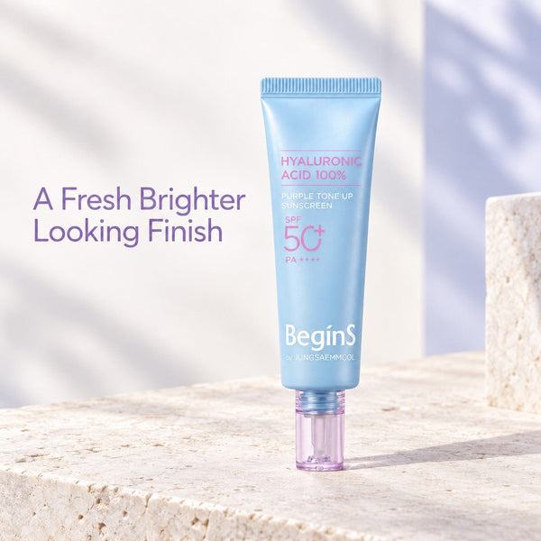 BeginS by JUNGSAEMMOOL Hyaluronic Acid Purple Tone Up Sunscreen 50ml - SONEDAJUNGSAEMMOOL