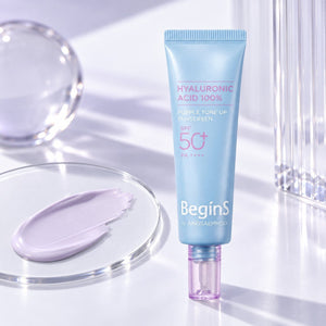 BeginS by JUNGSAEMMOOL Hyaluronic Acid Purple Tone Up Sunscreen 50ml - SONEDAJUNGSAEMMOOL