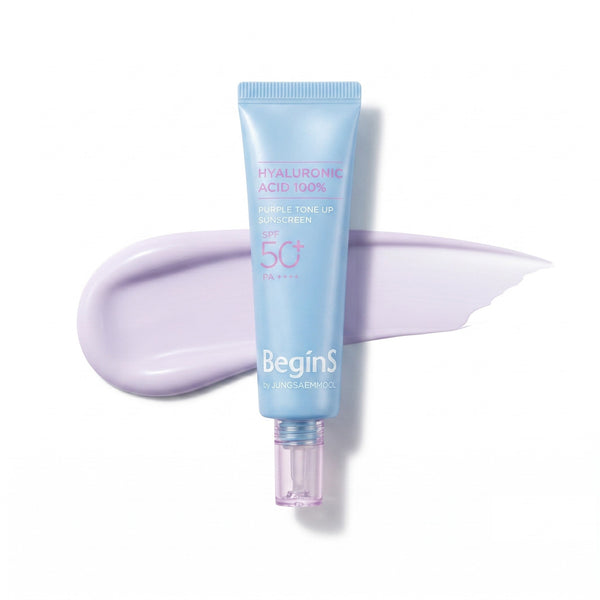 BeginS by JUNGSAEMMOOL Hyaluronic Acid Purple Tone Up Sunscreen 50ml - SONEDAJUNGSAEMMOOL