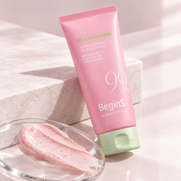 BeginS by JUNGSAEMMOOL Pink Guava Glutathione Blemish Toning Pack Cleanser 130ml - SONEDAJUNGSAEMMOOL