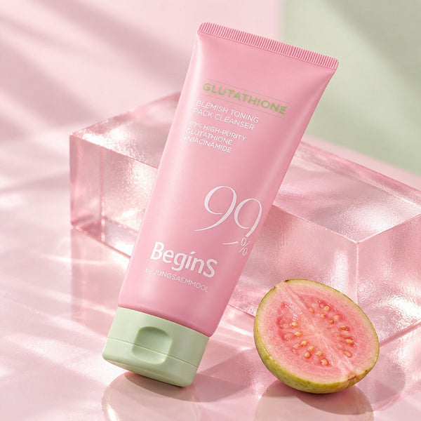 BeginS by JUNGSAEMMOOL Pink Guava Glutathione Blemish Toning Pack Cleanser 130ml - SONEDAJUNGSAEMMOOL