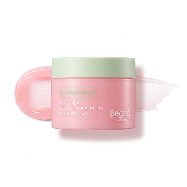 BeginS by JUNGSAEMMOOL Pink Guava Glutathione Blemish Wash-off Mask 90g - SONEDAJUNGSAEMMOOL