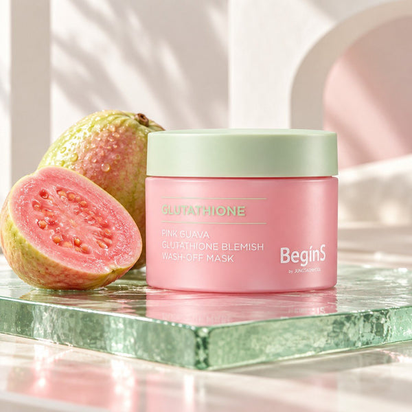 BeginS by JUNGSAEMMOOL Pink Guava Glutathione Blemish Wash-off Mask 90g - SONEDAJUNGSAEMMOOL