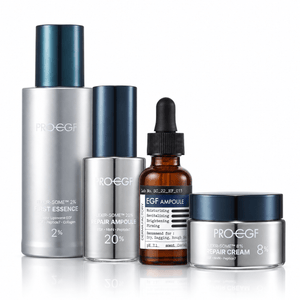 Derma Factory PRO EGF Day & Night Ritual | EGF Peptide + PDRN Essence, Ampoule & Cream Set - SONEDASONEDA