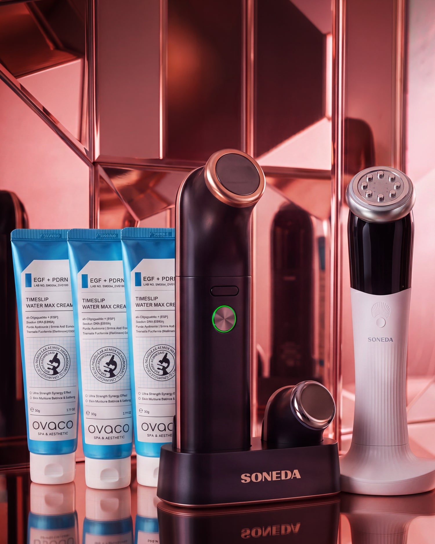 Soneda 90-Day Total Renewal System | Complete At-Home Devices + Gel Protocol Bundle - SONEDASONEDA