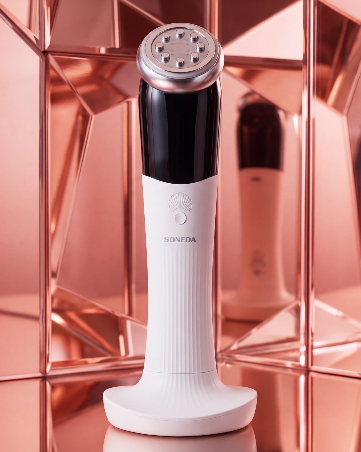 Soneda Sculpt | EMS Facial Toning Device with Triple-Wavelength LED Light Therapy - SONEDASkincare DeviceSONEDA